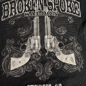 BROKEN SPOKE Saloon STURGIS 2011, size 2X